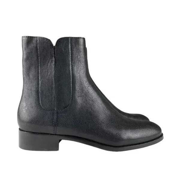 Loeffler Randall Ronnie Slim Tall Ankle Boots with Welt Size 11.5